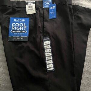 Haggar Black Performance Flex Pants